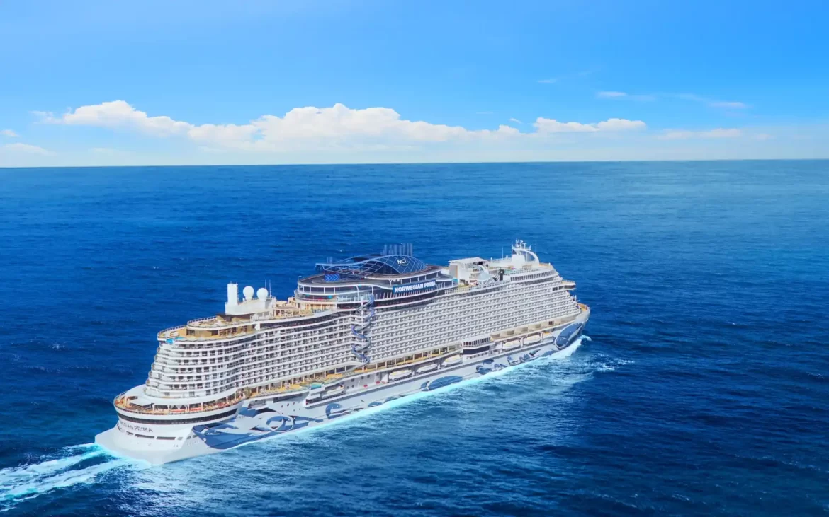 a cruise in the ocean