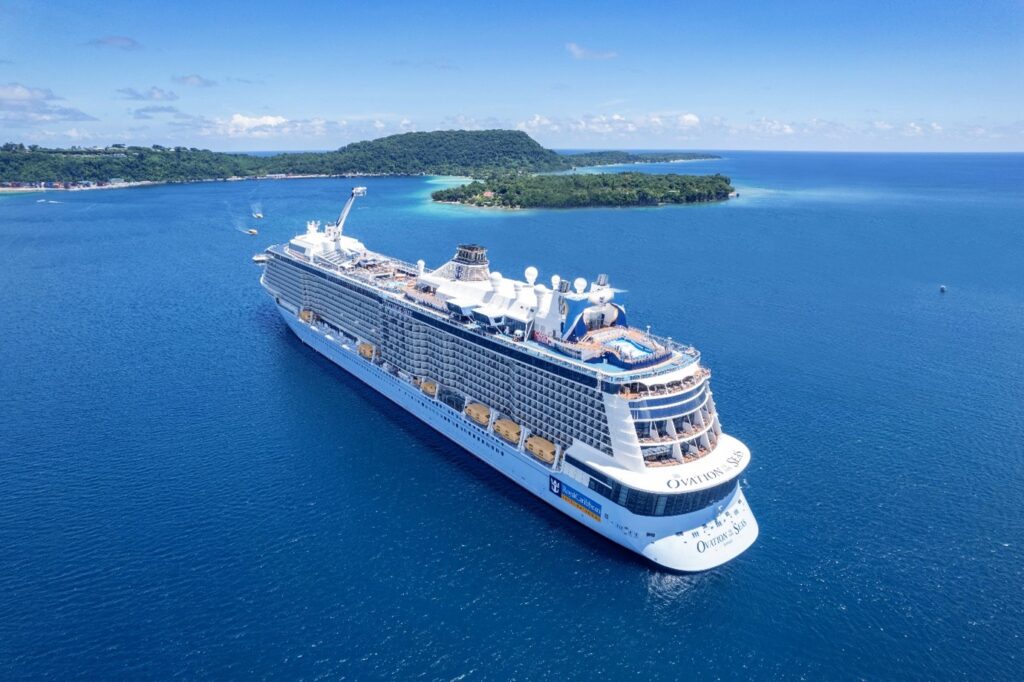 royal caribbean opens australian and newzealed cruise