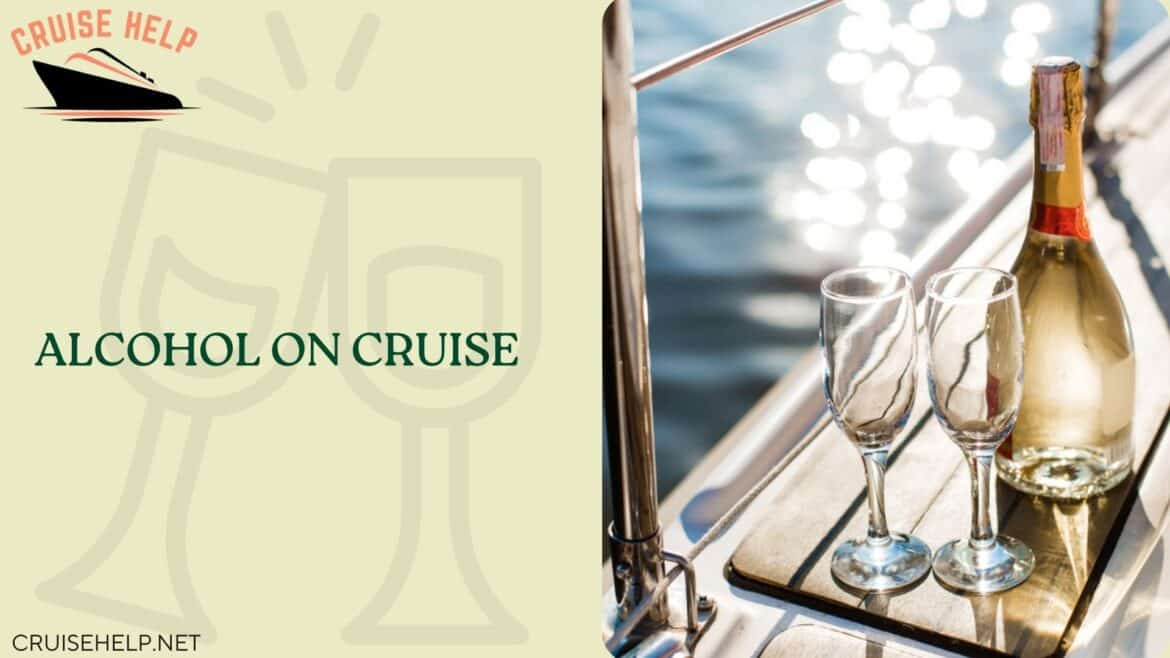alchohol on cruise