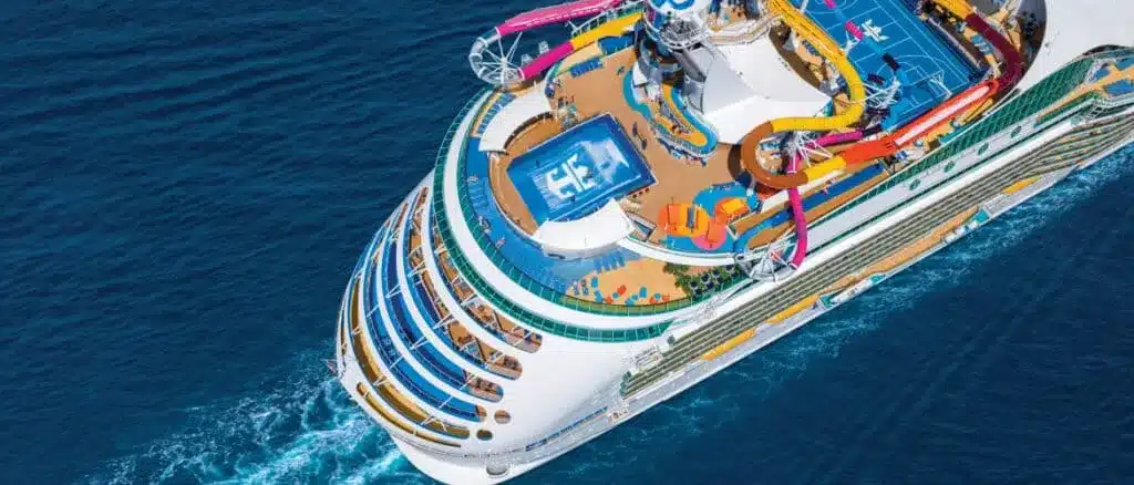 ariel view of Royal Caribbean