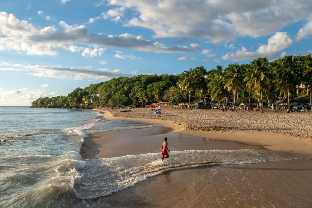 Dreamy Sunset At Crash Boat Beach In Aguadilla Puerto Rico