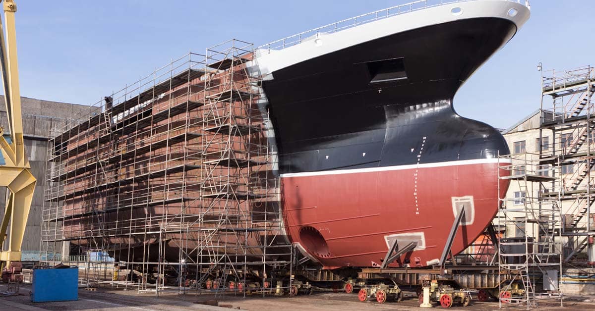 welding ship building