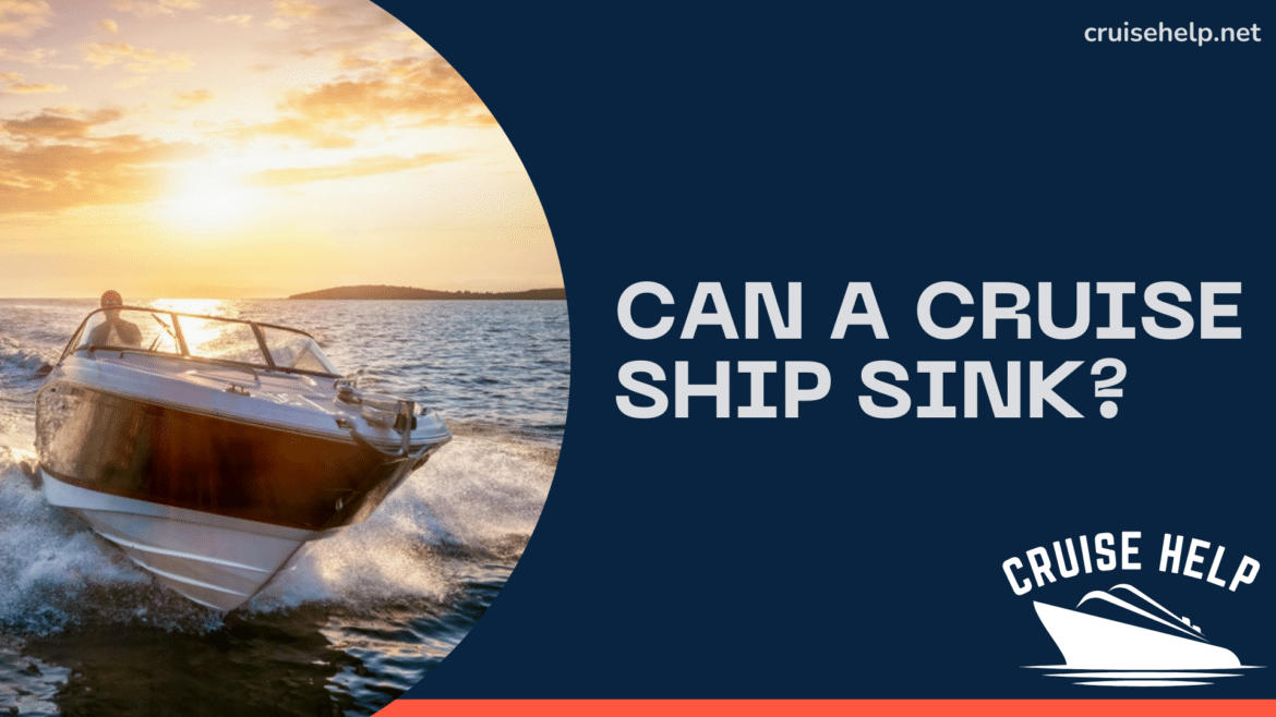 can a cruise ship sink