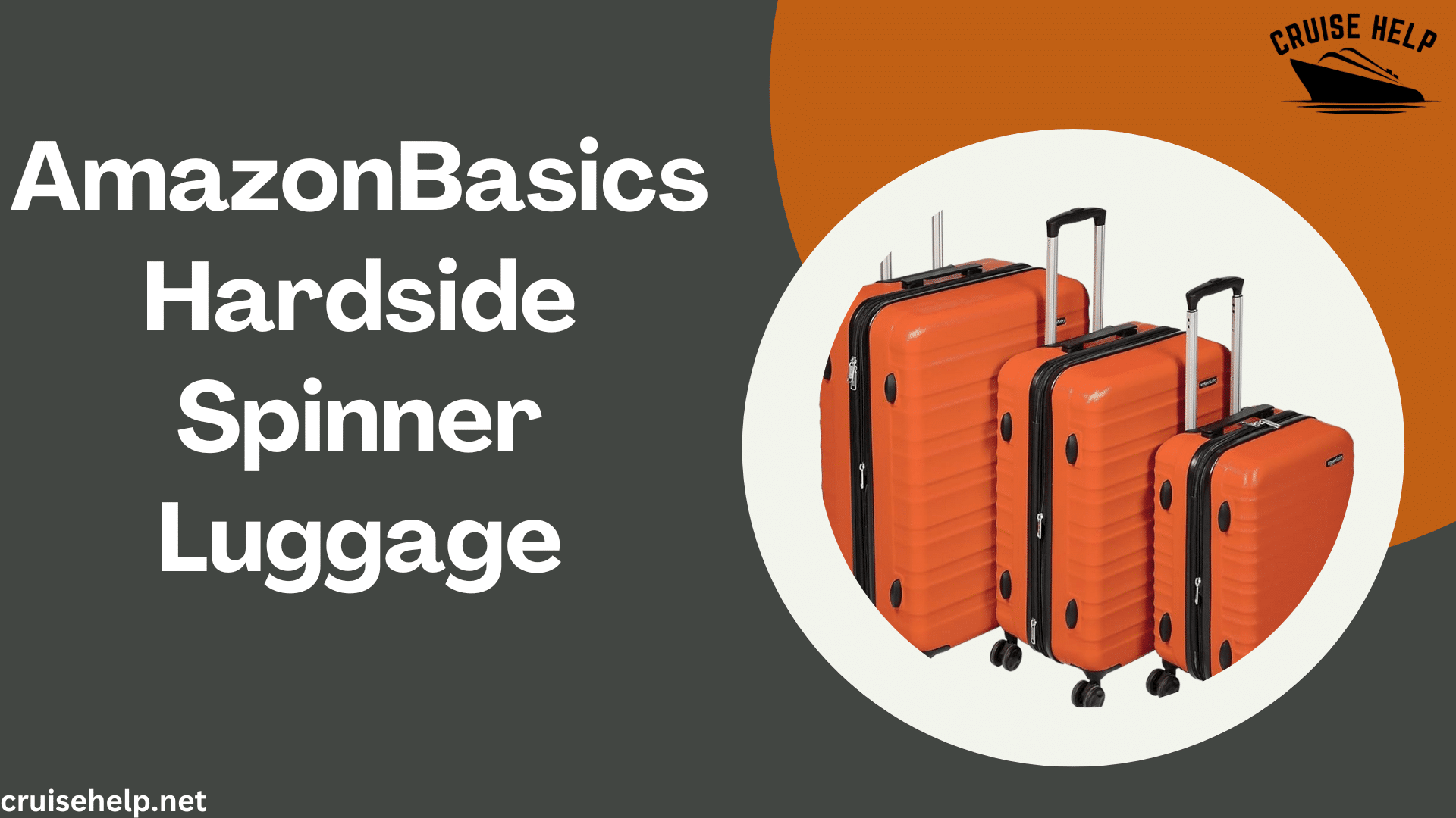AmazonBasics Hardside Spinner Luggage