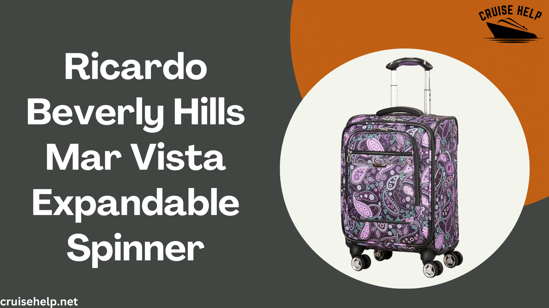 Ricardo Beverly Hills Mar Vista Expandable Spinner