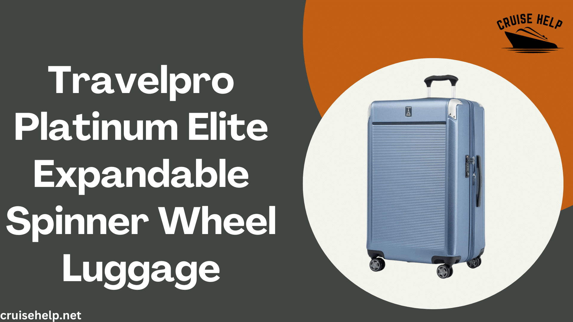Travelpro Platinum Elite Expandable Spinner Wheel Luggage